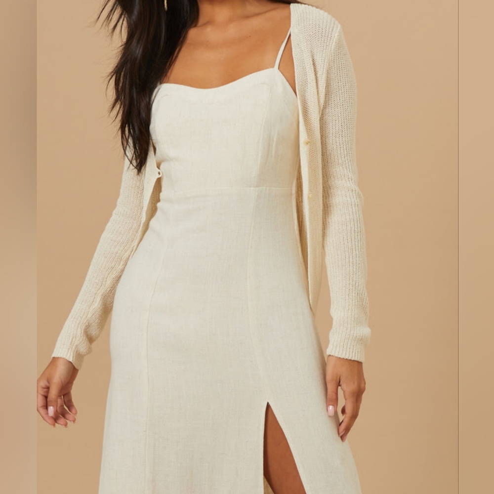 Alter'd State cream dress